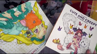 Cute and Creepy Colouring Book Review and Comparison (Camilla D'errico)