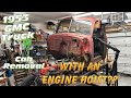 1953 GMC Hydra-Matic Truck Restoration. Pt. 3 Removing the Cab and engine.