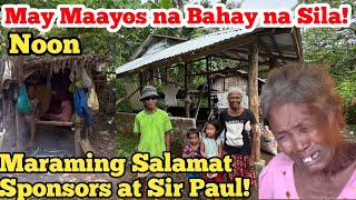 Lolang Binigyan ng Php25,000 ni Sir Paul, May Maayos na Bahay na! May Bagong Tulong pa!😲