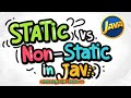 Static vs Non-Static Variables in Java | Easy Explanation with Real Examples