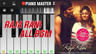 Raja Rani All BGM | Tamil Piano Tutorial | Perfect Piano