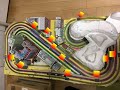 nゲージ bトレ フレキシブルレールの使い方_週末の工作 vol.19_鉄道模型：nゲージ bトレ レイアウト ジオラマ train model layout diorama nゲージ化 製作