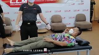 🇲🇨 Jakarta Indonesia Anang Hermansyah , re-alignment of his neck and slip disc issue