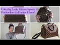 Unboxing Louis Vuitton Speedy 30 Bandouliere - Damier Ebene