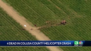 Colusa County almond farmer and his wife among helicopter crash victims