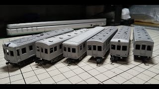 新京成 ２００形 製作記　その１（Nゲージ鉄道模型）