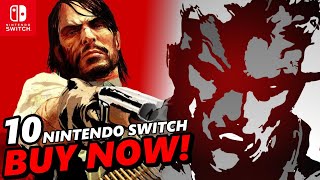 10 Nintendo Switch Games to BUY NOW Before Super RARE ! Vol. 18