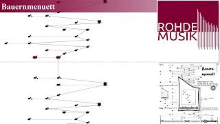 Bauernmenuett | Hörbeispiel (Tutorial) Harmonieharfe, Veeh-Harfe, Zauberharfe | Rohdemusik.de