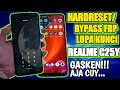 HARDRESET AND BYPASS FRP REALME C25Y‼️ LUPA POLA PIN SANDI‼️ JKS opreker handphone