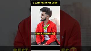 3 Best Hairstyle For Men | #shorts #hairstyle #menfashion