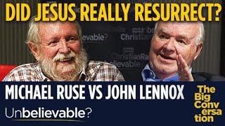 Did Jesus really resurrect? John Lennox clashes with atheist Michael Ruse
