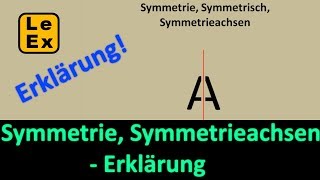 Symmetrie, Symmetrieachsen - Erklärung | Erklärung