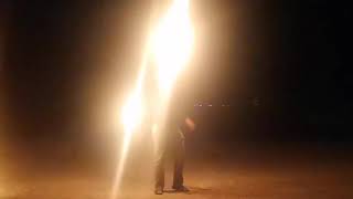 Fire show inda Aqualeto '2021