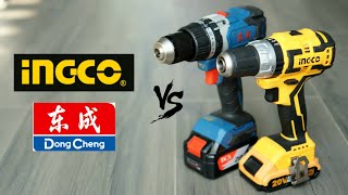 Khoan pin 3 chức năng Dongcheng vs INGCO