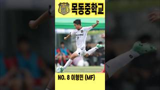 2023 목동중 U15ㅣ📢 No. 8 이형민(MF)