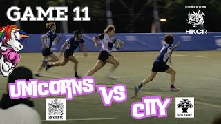 Unicorns vs City: Round 11-HKCR Women's Community Rugby League