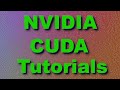 NVIDIA CUDA Tutorial 1: Introduction