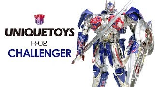 KL變形金剛玩具分享327 Unique Toys R-02 CHALLENGER 騎士柯博文