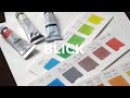 create watercolor swatches with the hahnemühle watercolor bookmark pad