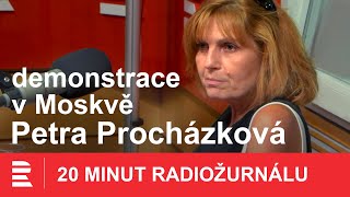 Petra Procházková: Občanské nepokoje v Moskvě by na podzim mohly nabrat na síle