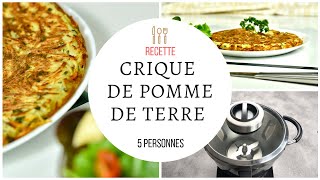 Crique de pommes de terre - Recette au Cook Expert Magimix