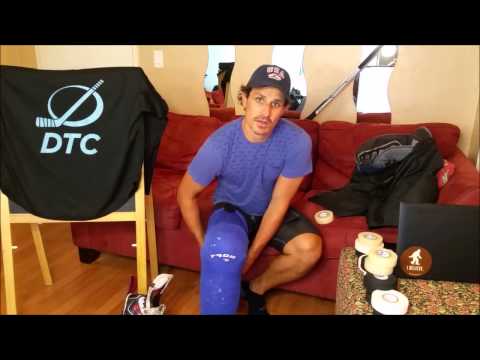 Hockey Tips How to tape your shin guards hockey tape Hockey Tips How to tape your shin guards hockey tape