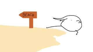 steppin on the beach
