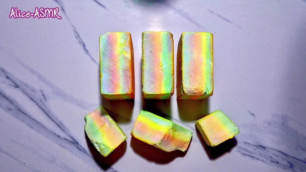 Rainbow Dyed Gym Chalk Crispy Overload Youtube