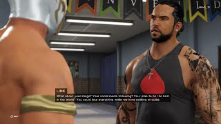 WWE 2K23- 3 vs 3 Mask vs Hair Match