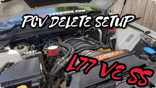 L77 PCV Delete setup