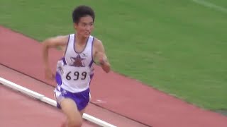 群馬県高校新人陸上2015 男子5000mタイムレース3組