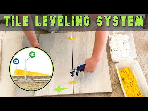 How to use the tile leveling system