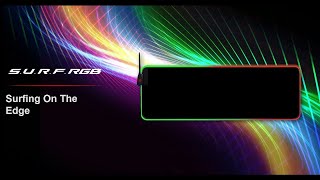 Mad Catz S.U.R.F. RGB Gaming Mouse Pad - Surfing On The Edge