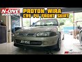 proton wira c99 pu front skirt