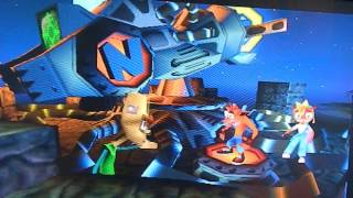 BRR Playing Crash Bandicoot 2: Cortex Strikes Back (100% Ending, Beginning Level, Annoying Cortex)