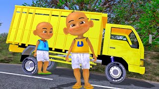 Upin Ipin Opah Pergi Ke Desa Bawa Truk Oleng, Truk Molen dan Bus Basuri - GTA SA