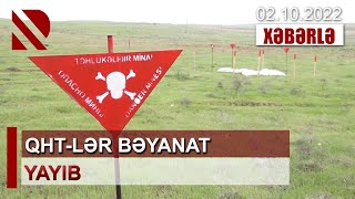 QHT-lər bəyanat yayıb - Dünya Ermənistanın ərazilərimizi minalamasına göz yumur