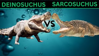 Deinosuchus vs Sarcosuchus