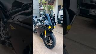 yamaha r1 2014 😈🖤#highcapacity #1000cc #yamahar1 #black #bikelover #viralshort #gladiator