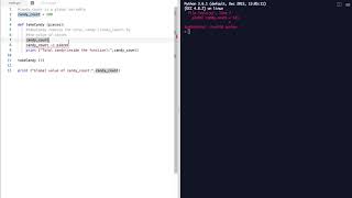 Breaking global variables