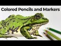 Creating Textures with Colored Pencils - Live Stream