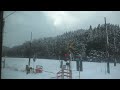 雪の車窓映像【4k】北陸本線 上り 新快速① 余呉～木ノ本 クモハ223 2097車内 223系 v60編成 4両編成 jr西日本 近ホシ 2021.12.18 m4850021