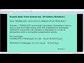Oracle Interview Question and Answers, Oracle SQL, Translate Vs Replace
