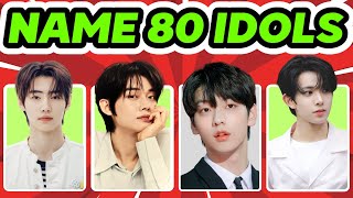 NAME 80 KPOP IDOLS'S NAME IN 1  SECOND | Kpop GAMES | GUESS the Kpop idols | KPO