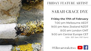 Sarah Grace Dye - Friday Feature Artist