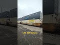 csx i129 in athens with 3414 5458 athensalabama trainhorn ttx @camerabryan trainvideosshorts