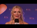 nta 2018 serial drama performance winner lucy fallon backstage interview with roman kemp