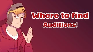 Where to Find Auditions - Guide for Beginner Voice Actors