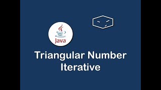 triangular number iterative in java
