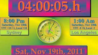 Digital Clock Designer's Hexadecimal Clock